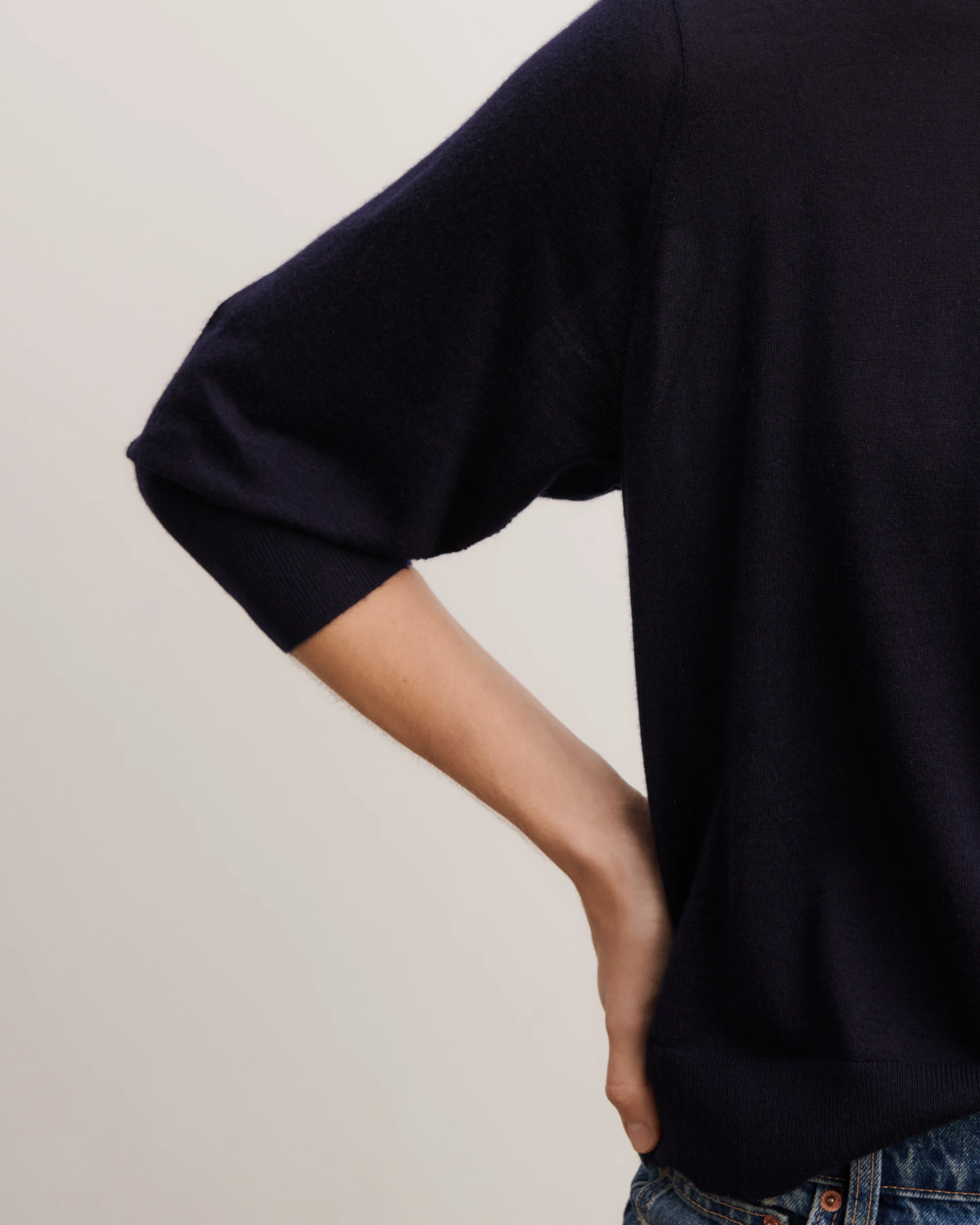 Pull col rond ample - Image 3