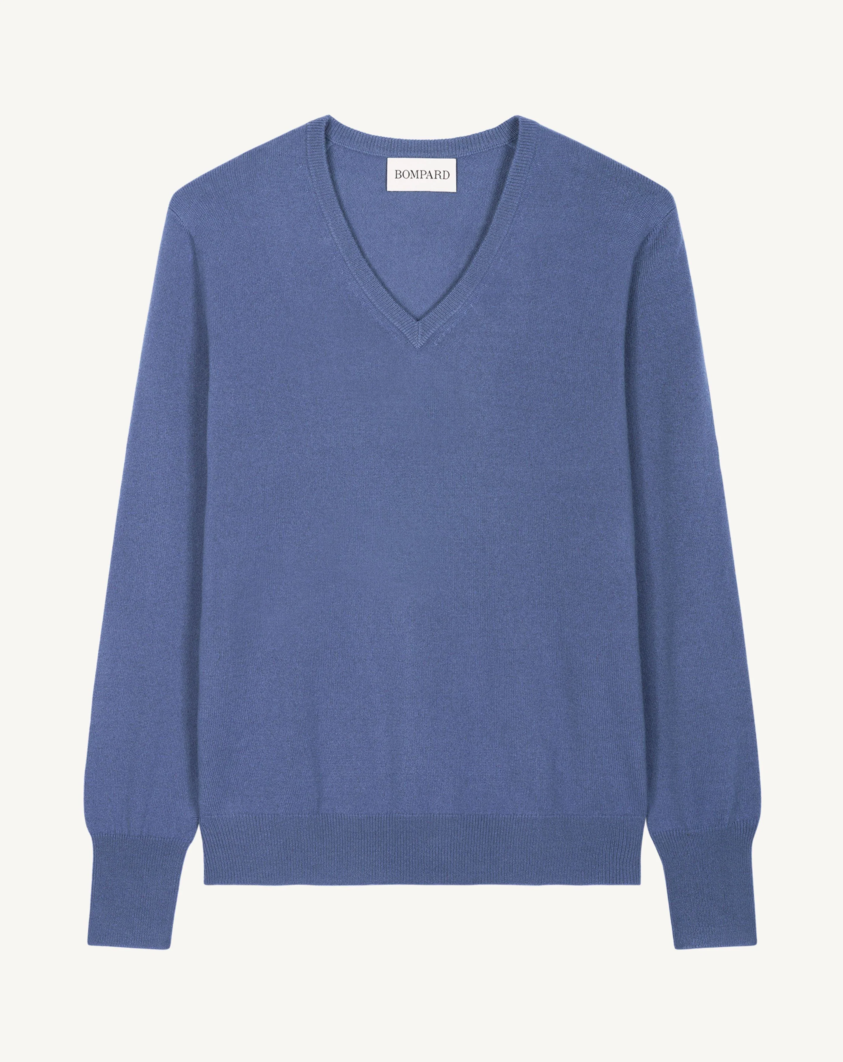 Pull col V classique