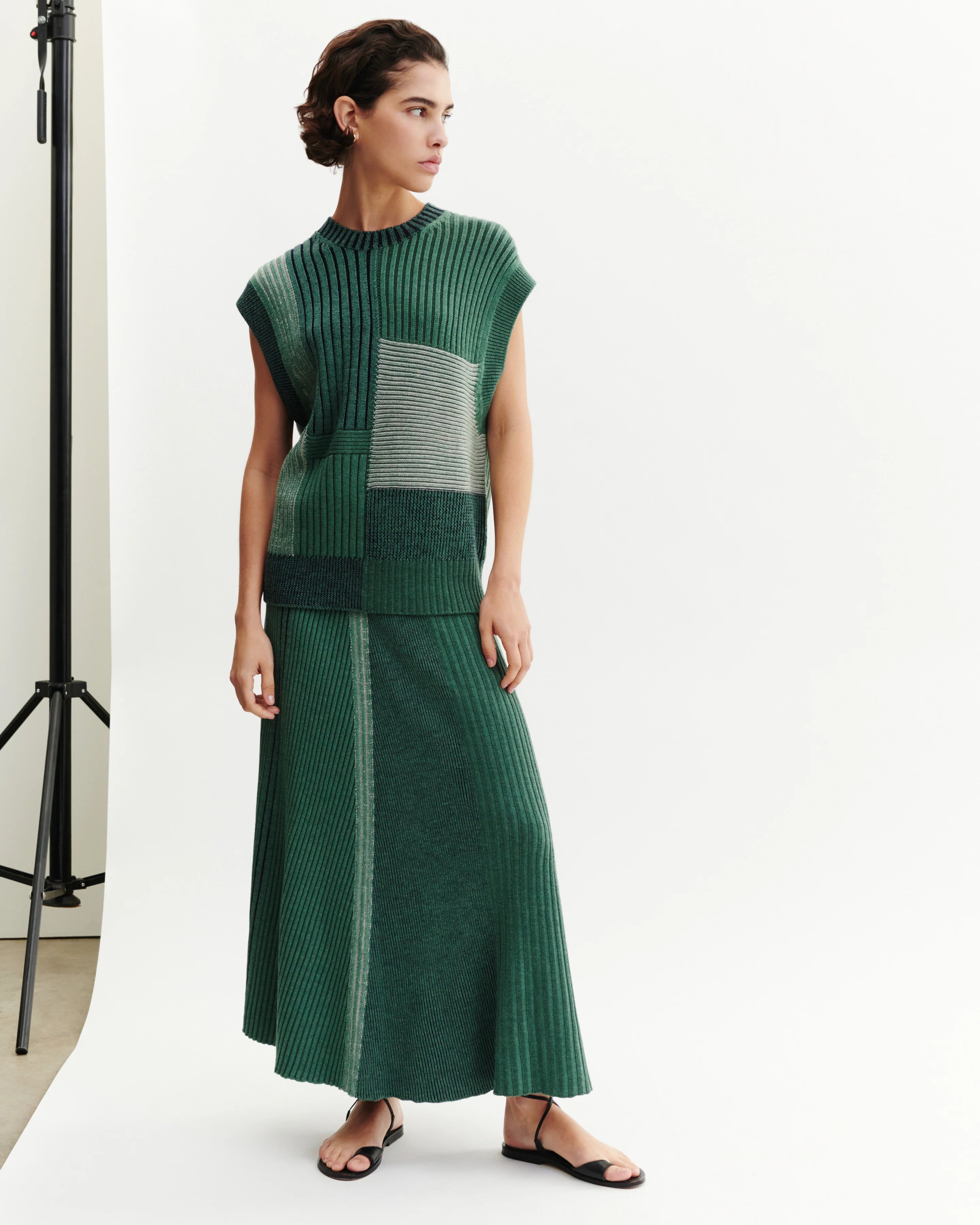 Pull sans manches patchwork - Image 4