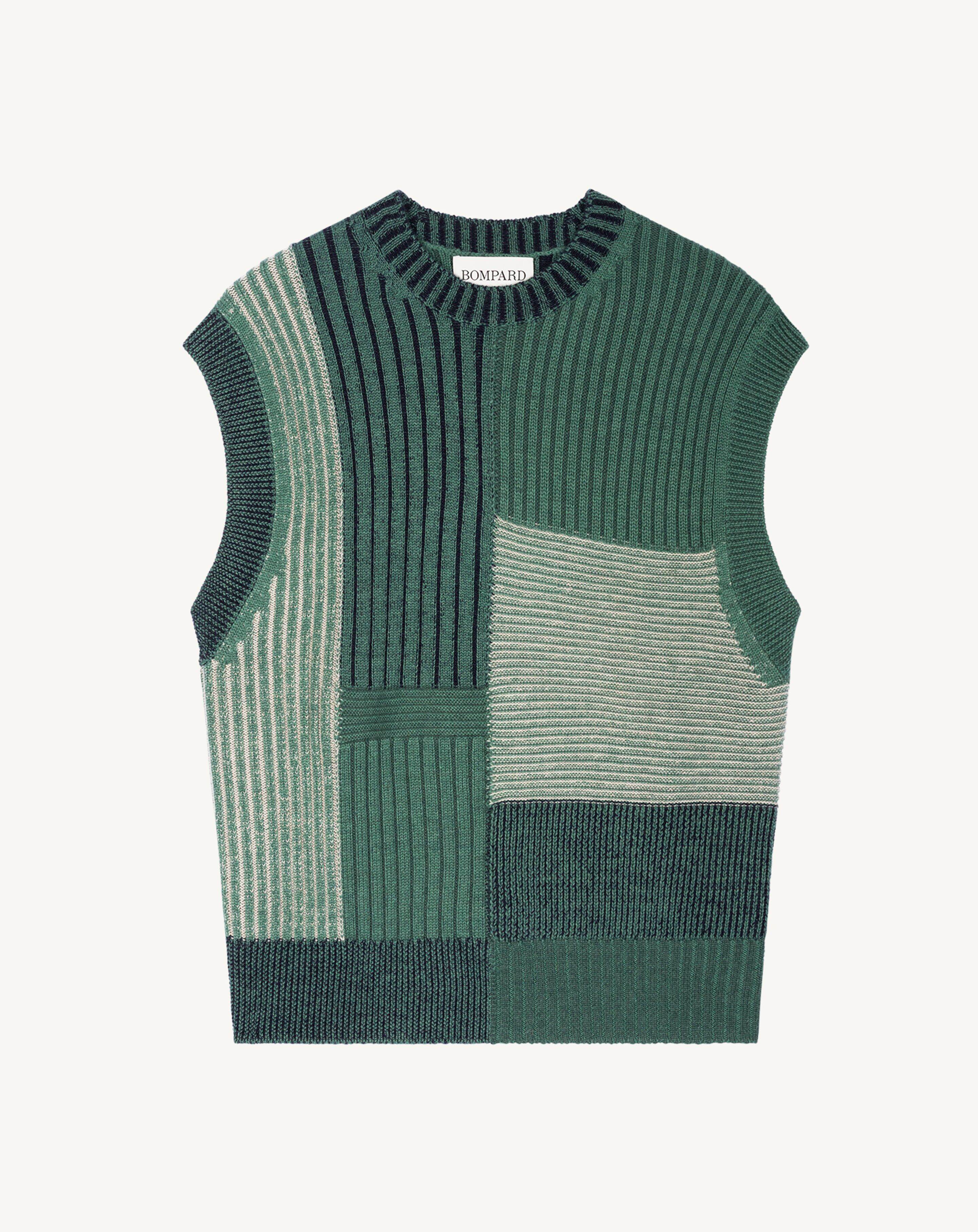 Pull sans manches patchwork - Image 5